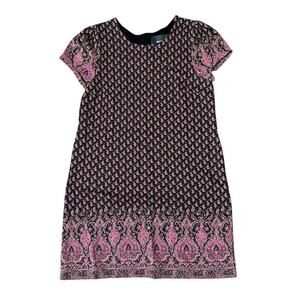 anthropologie maeve sweater dress shift dress size large moroccan tapestry